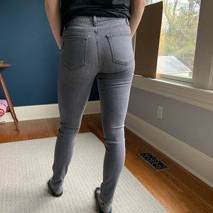 PAIGE VERDUGO ULTRA SKINNY Women's gray jeans, Siz